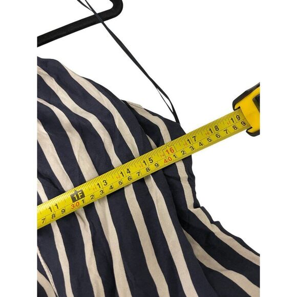 Zara Women Halter Neck Top Size XL Blue White Striped ZW collection 2906/096 NWT - Picture 11 of 12